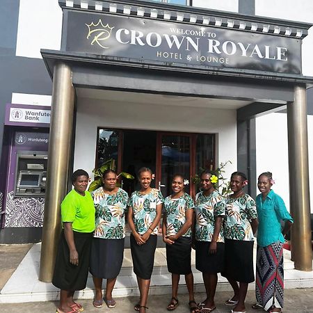 Crown Royale Hotel & Lounge Port Vila Buitenkant foto